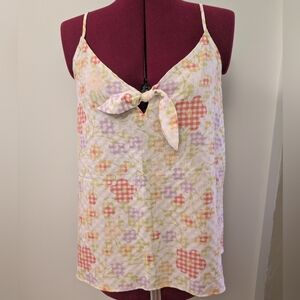 LOFT Multicolor Patterned Top